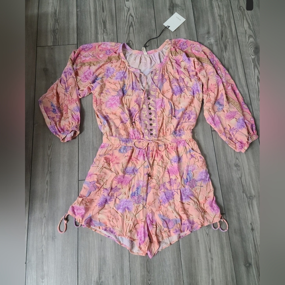 Spell Butterfly Romper Size L rare Item Colorful Romper Spring Romper